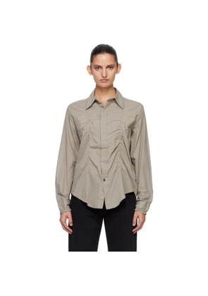 OUR LEGACY Gray Jumble Shirt