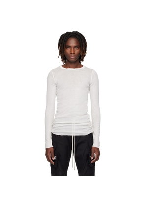 Rick Owens Off-White Temple Rib LS T-shirt
