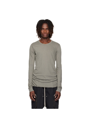 Rick Owens Gray Temple Basic LS T-shirt