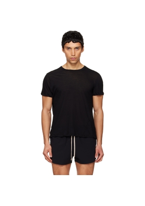 Rick Owens Black Temple Short Level T-shirt
