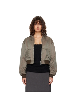 OUR LEGACY Khaki Coastal Bomber Jacket