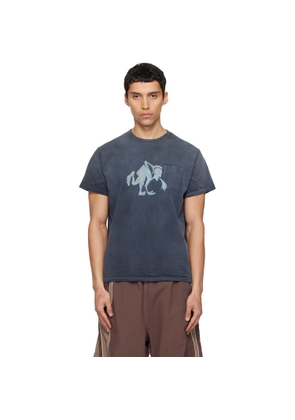 ERL Navy Puke T-shirt