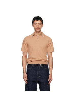 Paul Smith Tan Short Sleeve Polo