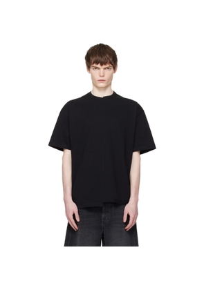 RE;CODE Black Split T-shirt
