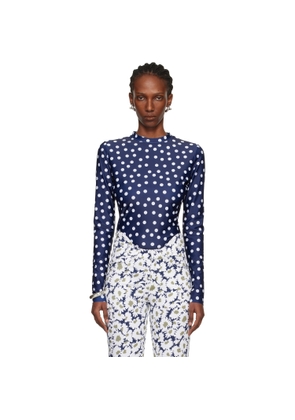 Jean Paul Gaultier Navy 'The Polka-Dot' T-shirt