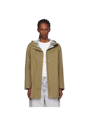 The North Face Khaki Voyage Rain 3L Hooded Parka