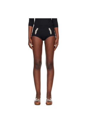 Simone Rocha Black Sculpt Briefs