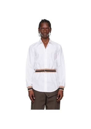 Dries Van Noten White Cotton Shirt
