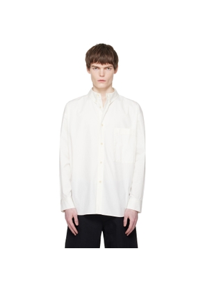 RE;CODE Off-White Deconstructed Pocket Shirt