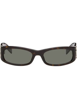 Saint Laurent Black & Brown SL M152 Sunglasses