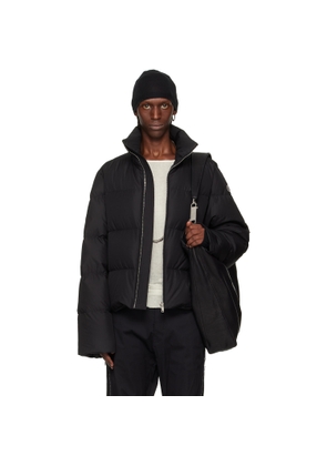 Rick Owens Moncler + Rick Owens Black Cyclopic Down Jacket