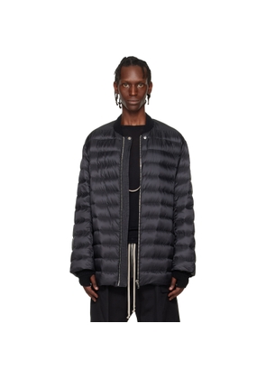 Rick Owens Moncler + Rick Owens Black Flight Parka Jacket