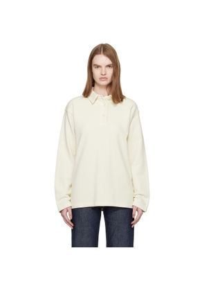 A.P.C. Navy Long-Sleeve Polo