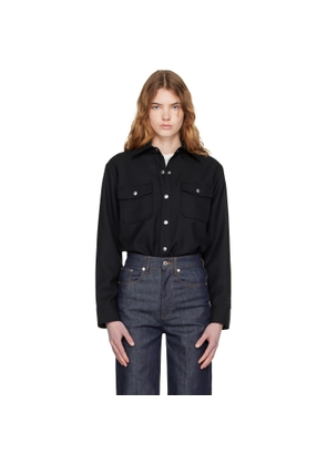 A.P.C. Black Over Shirt