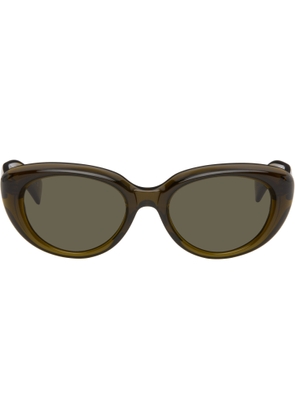 Saint Laurent Khaki SL 859 Sunglasses