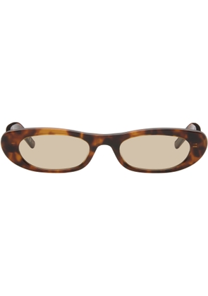 Saint Laurent Brown SL 557 Shade Sunglasses