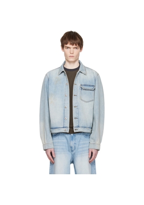 COOR Blue Riosell One Pocket Trucket Denim Jacket