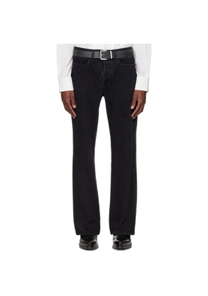 SIRE Black Bootcut Washed Jeans