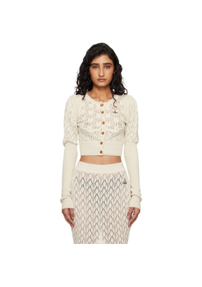 Vivienne Westwood Off-White Ella Cardigan