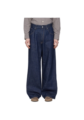 Sunflower Navy Super Wide Jeans