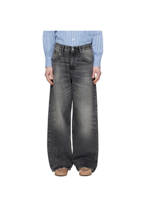 Sunflower Black Super Wide Jeans