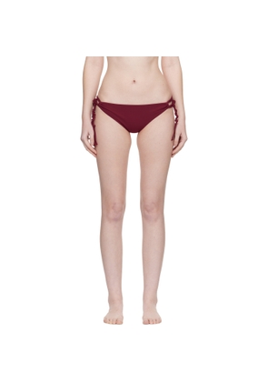 Jil Sander Red Tangle Bikini Bottom
