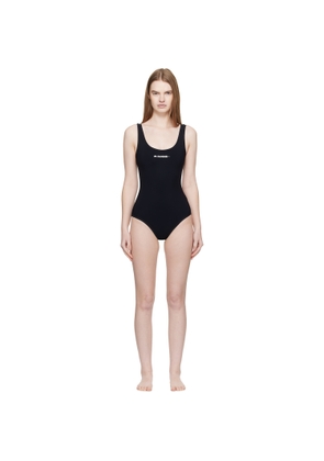 Jil Sander Black Jersey Swimsuit