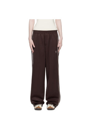 Wales Bonner Burgundy adidas Originals Edition WB Track Pants