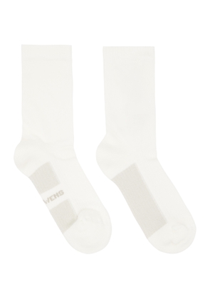 Rick Owens Off-White Temple Glitter Socks