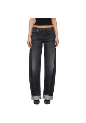 KHAITE Black Karo Jeans