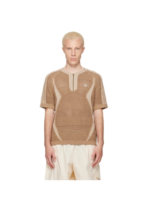 adidas Originals Tan Edison Chen Edition CLOT Knit Jersey T-shirt