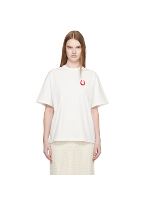 Jil Sander White Cotton Crew-Neck T-Shirt