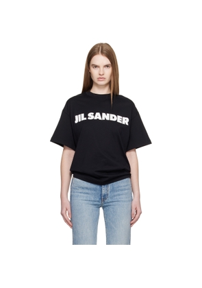 Jil Sander Black Logo T-Shirt