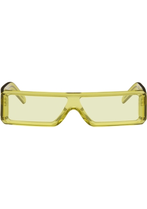 Rick Owens Yellow Gethshades Sunglasses