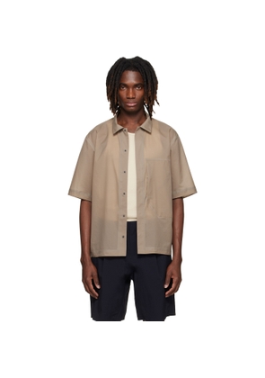 Veilance Taupe Demlo S/S Shirt