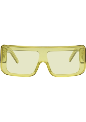 Rick Owens Yellow Documenta Sunglasses