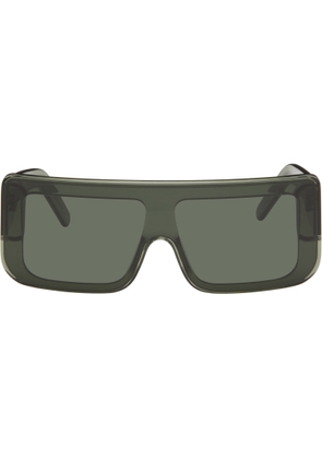Rick Owens Green Documenta Sunglasses