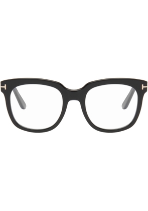 TOM FORD Black Icon Block Square Blue Light Glasses