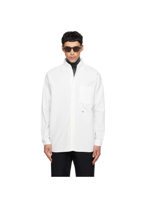 nanamica Off-White Button Down Wind Shirt