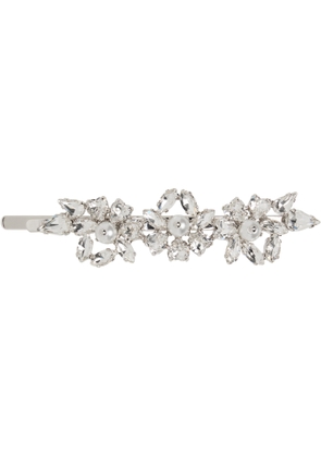Simone Rocha Silver Heartbloom Hair Clip
