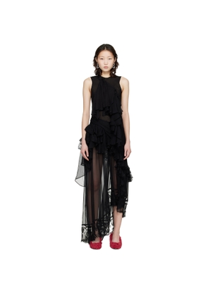 Collina Strada Black Angelica Maxi Dress