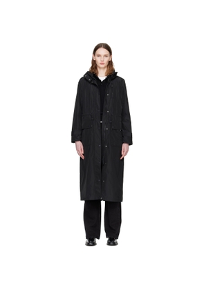 MACKAGE Black MAGDELENA Maxi-Length Raincoat
