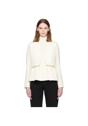 MACKAGE Off-White PRISCILLA 3-in-1 Down Vest & Jacket Set
