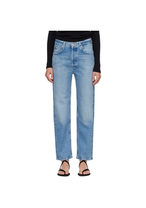 Citizens of Humanity Blue Delfina Straight Jeans