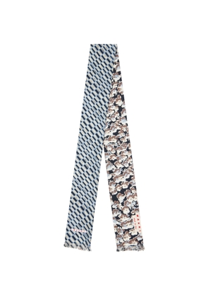 Marni Multicolor Contrast Prints Scarf