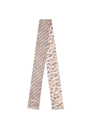 Marni Multicolor Contrast Prints Scarf