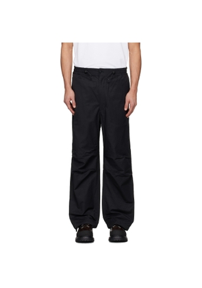nanamica Black OOAL Nylon Twill Deck Trousers