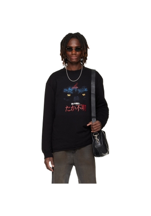 LU'U DAN SSENSE Exclusive Black Wadded L/S T-shirt