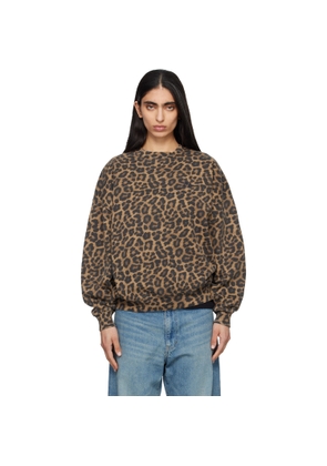 ANINE BING Brown Miles Sweatshirt