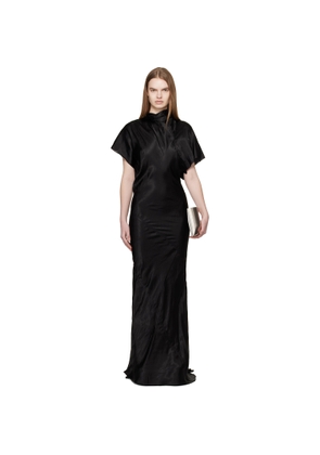 Rick Owens Black Temple Seb Maxi Dress